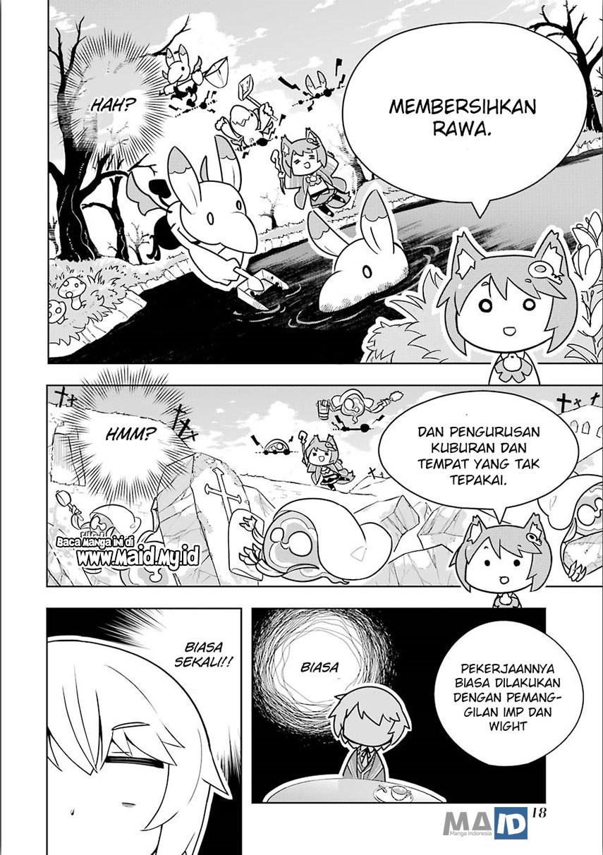 Wakamono no Kuro Mahou Hanare ga Shinkoku desu ga, Shuushoku shite Mitara Taiguu Iishi, Shachou mo Tsukaima mo Kawaikute Saikou desu Chapter 01 Gambar 20